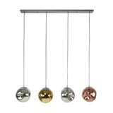 Hanglamp Hudson chiQago Oud zilver LxBxH 125x45x30 Oud zilver Nnb