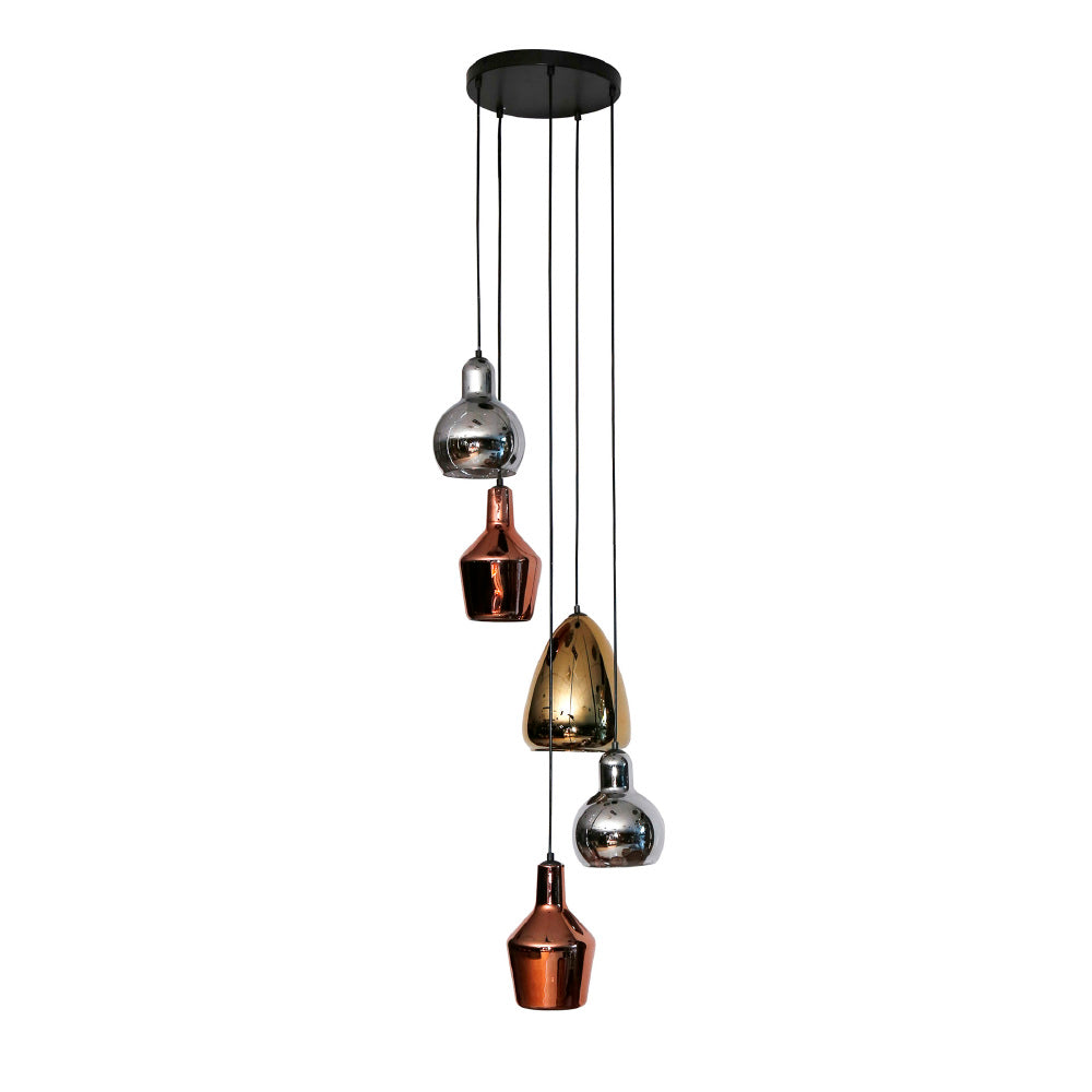 Hanglamp Bowen chiQago Artic zwart LxBxH 63x58x29 Artic zwart Nnb