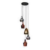 Hanglamp Bowen chiQago Artic zwart LxBxH 63x58x29 Artic zwart Nnb