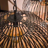 Hanglamp Briggs chiQago Charcoal LxBxH 73x73x56 Charcoal Nnb