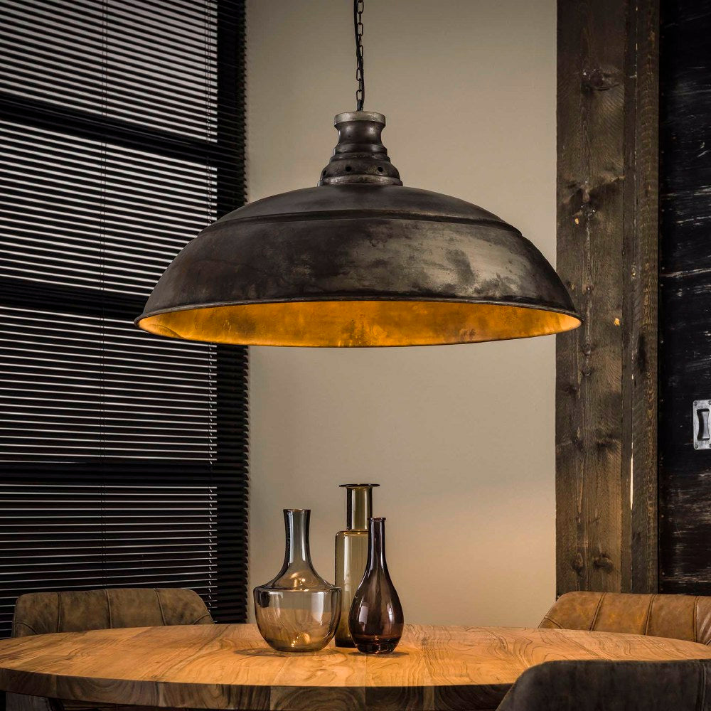 Hanglamp Sean chiQago Oud zilver LxBxH 84x84x30 Oud zilver Nnb