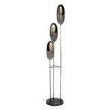 Vloerlamp Kairo chiQago Oud zilver LxBxH 173x34x33 Oud zilver Nnb