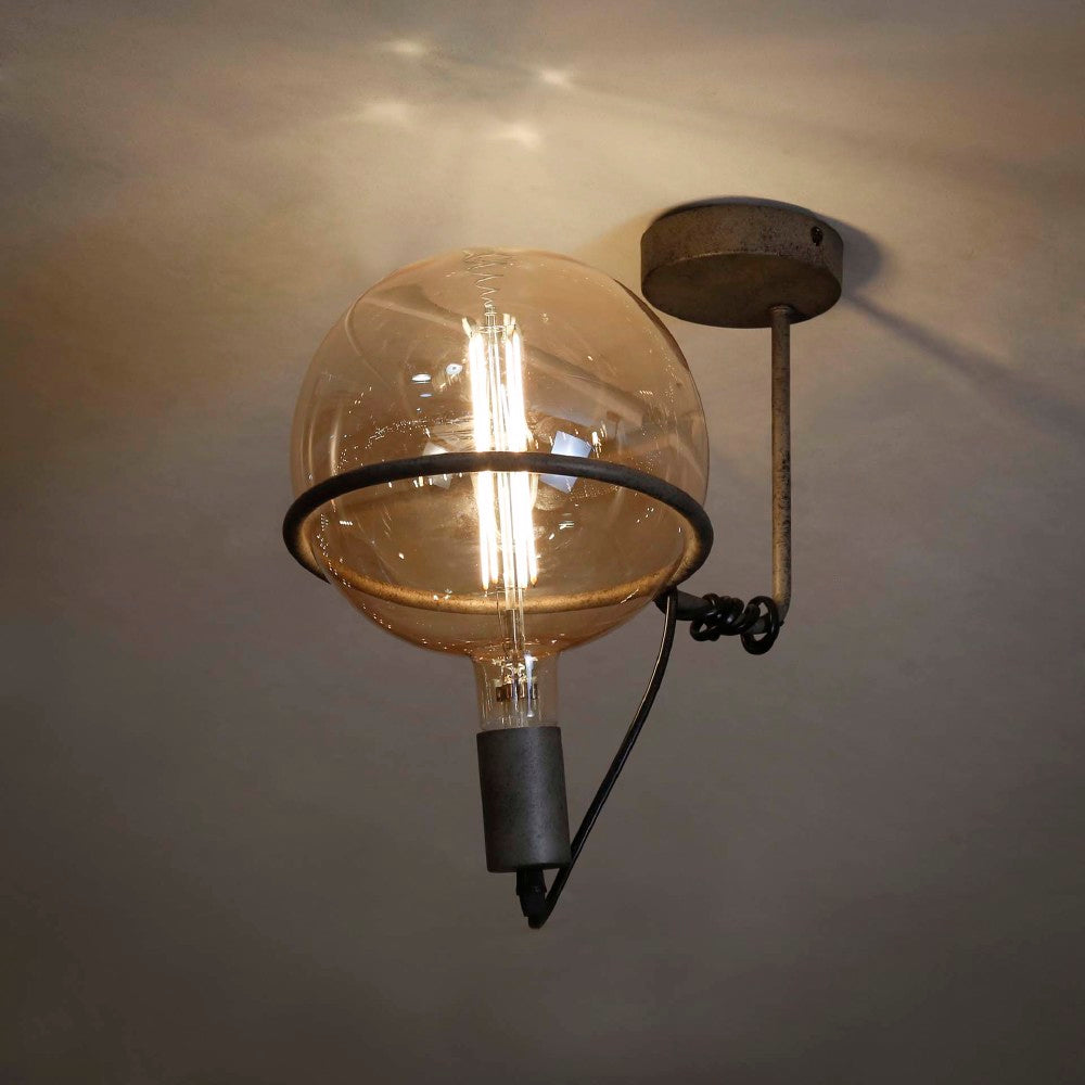 Plafondlamp Jai chiQago Oud zilver LxBxH 30x23x22 Oud zilver Nnb