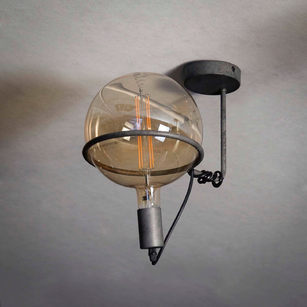 Plafondlamp Jai chiQago Oud zilver LxBxH 30x23x22 Oud zilver Nnb