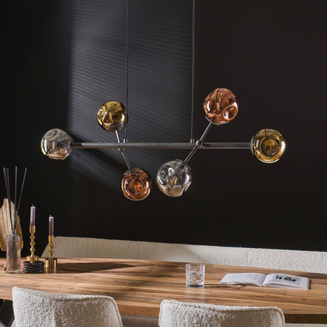Hanglamp Kelby chiQago Artic zwart LxBxH 111x50x21 Artic zwart Nnb