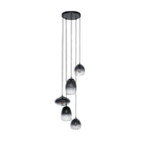 Hanglamp Blaze chiQago Artic zwart LxBxH 67x52x31 Artic zwart Nnb