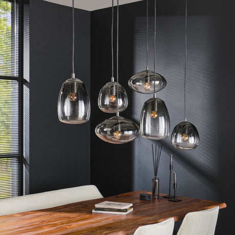 Hanglamp Moe chiQago Artic zwart LxBxH 95x40x37 Artic zwart Nnb