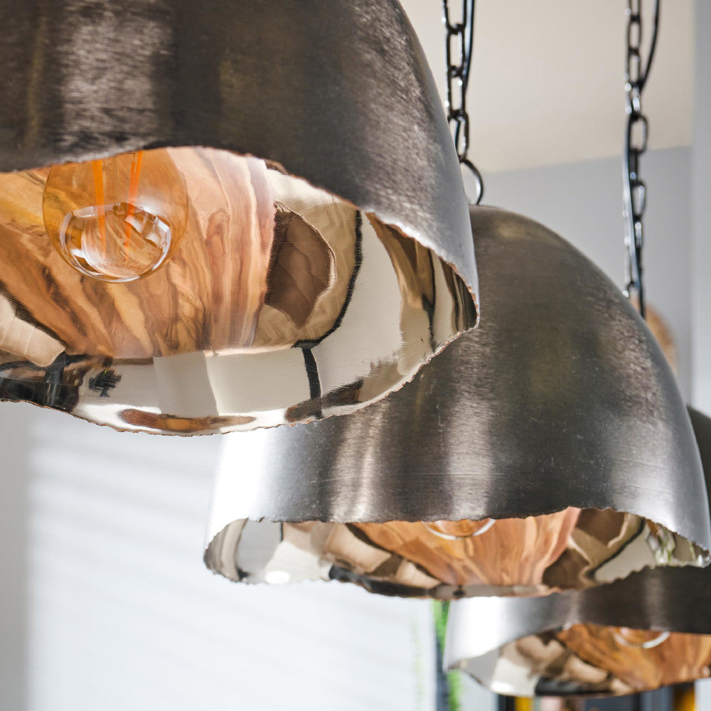 Hanglamp Idaho chiQago Zwart nikkel Zwart nikkel Nnb