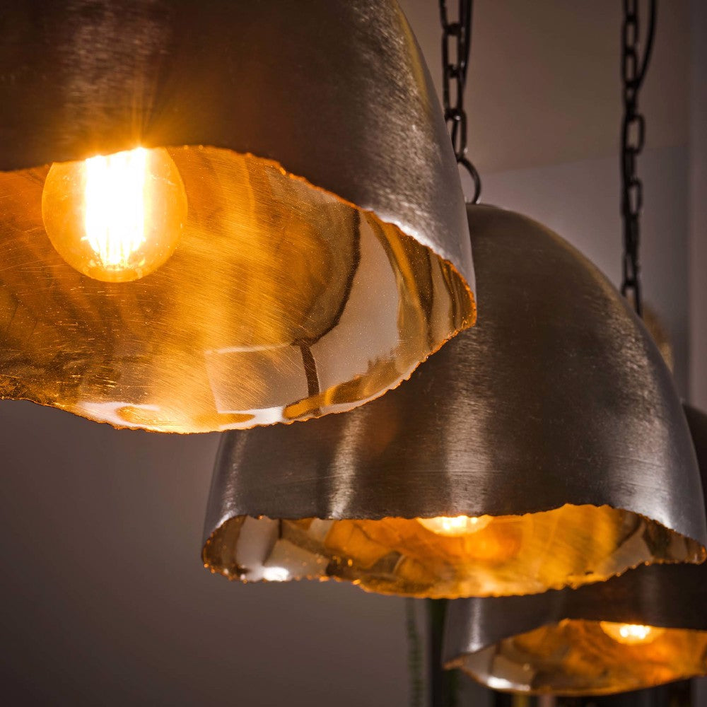 Hanglamp Idaho chiQago Zwart nikkel Zwart nikkel Nnb