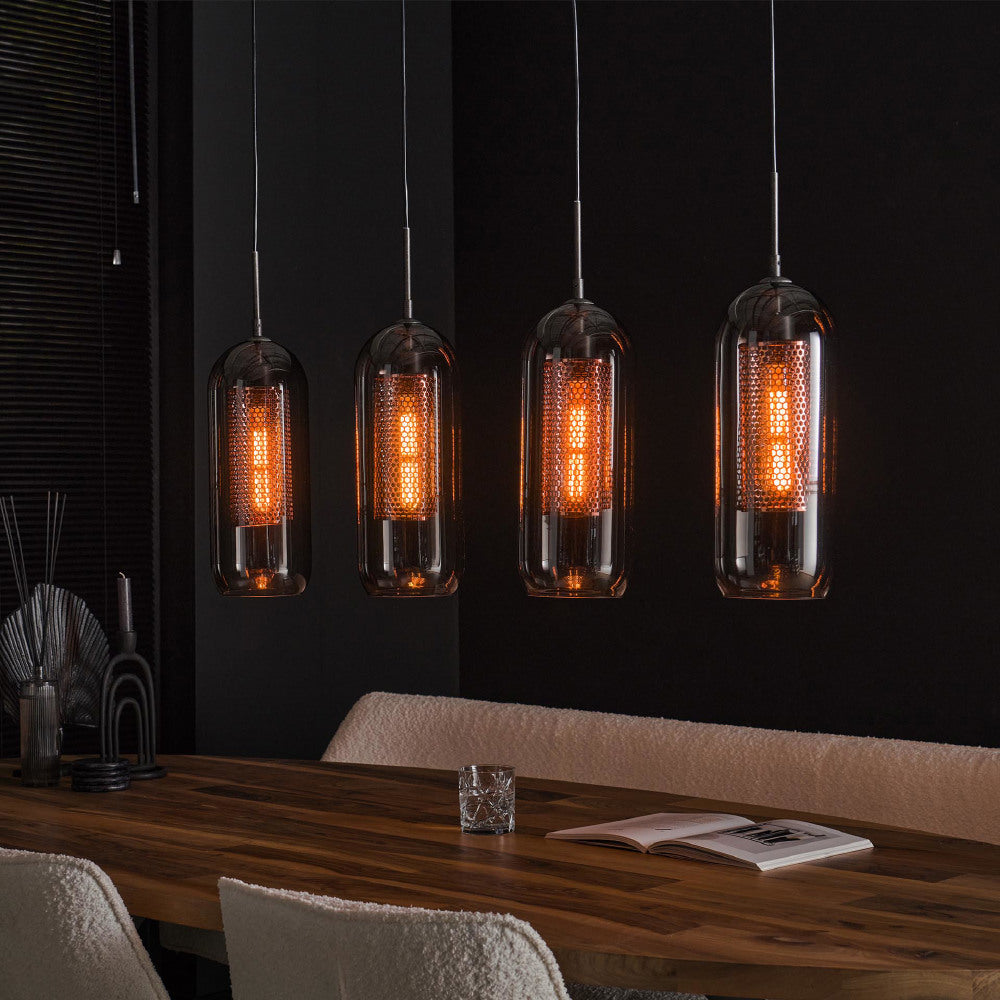 Hanglamp Murphy chiQago Artic zwart LxBxH 107x69x23 Artic zwart Nnb