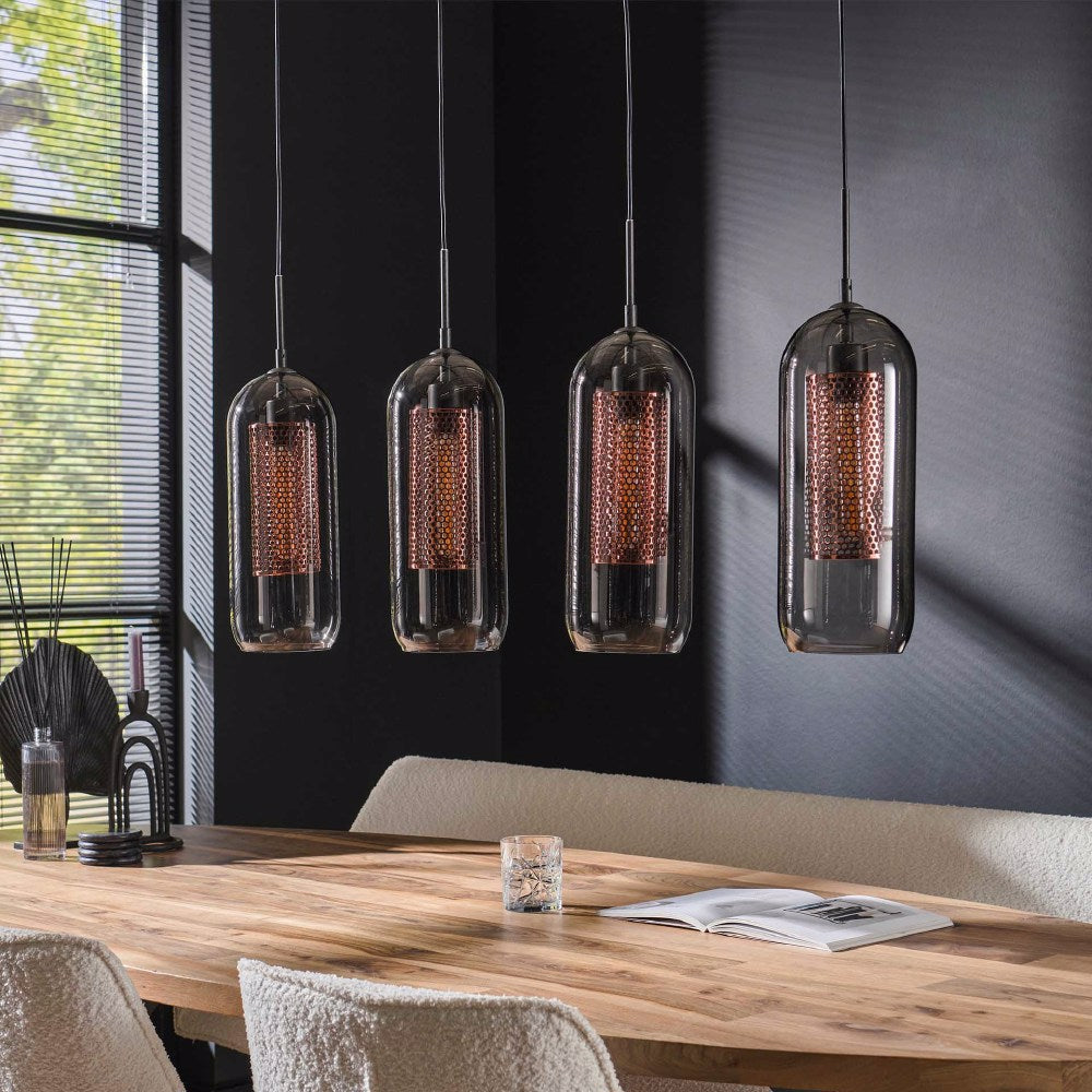 Hanglamp Murphy chiQago Artic zwart LxBxH 107x69x23 Artic zwart Nnb