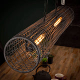 Hanglamp Rufus chiQago Slate grey LxBxH 121x30x23 Slate grey Nnb