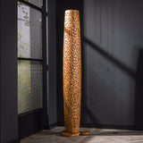 Vloerlamp Todd chiQago Massief gerecycled teakhout Teakhout Nnb