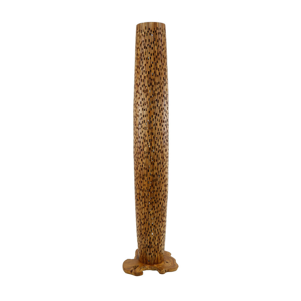 Vloerlamp Todd chiQago Massief gerecycled teakhout Teakhout Nnb