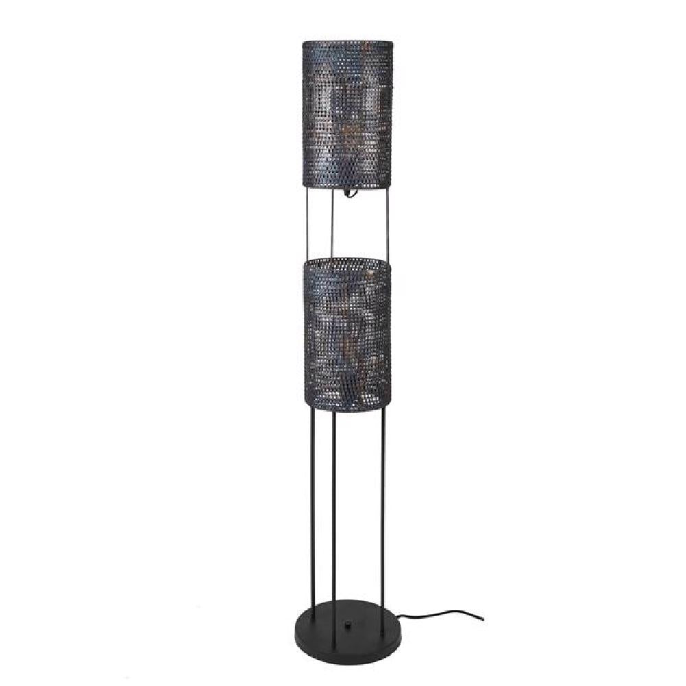 Vloerlamp Lennox chiQago Zwart bruin LxBxH 155x31x30 Zwart bruin Nnb