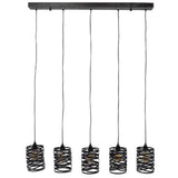 Hanglamp Heath chiQago Slate grey LxBxH 117x27x19 Slate grey Nnb