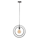 Hanglamp Jago chiQago Charcoal LxBxH 46x46x10 Charcoal Nnb