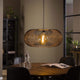 Hanglamp Hurley chiQago Zwart nikkel LxBxH 75x75x40 Zwart nikkel Nnb