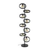 Vloerlamp Kimball chiQago Charcoal LxBxH 153x44x18 Charcoal Nnb